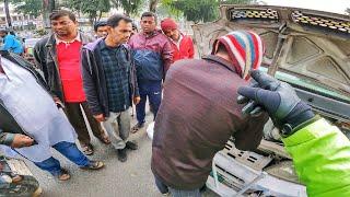 পুলিশ কল করতেই পালালো লেগুনা চালক। অভ্যস্থতা নয়, প্রতিকার প্রয়োজন গা সয়ে যাওয়া এই দূষনে।