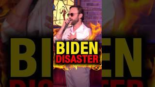 when Biden visits disaster zones #standupcomedy #standup #biden