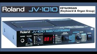 Roland JV1010 - presets run - KEY & ORGAN