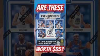 2023-24 NBA Hoops Premium Stock Blaster! Are these worth $35? Not this one! #basketballcards #nba