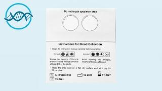 GetTested DBS Lab Tests (Two Spots) - Instructional Video