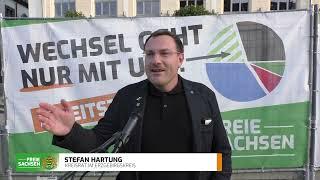 Stefan Hartung: "Wir sind der Garant, dass der Protest der Straße in den Landtag getragen wird!"