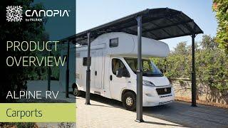 Alpine™ RV/Boat Shelter Carport Kit | Canopia by Palram