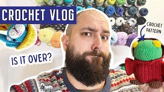 IS THIS THE END OF MY YOUTUBE CHANNEL? Designing Cute crochet amigurumi - Crochet vlog 16