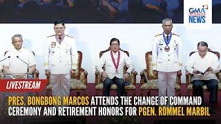 LIVE: Pres. Bongbong Marcos attends the Change of Command Ceremony... - Replay | GMA Integrated News