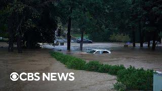 Videos show major flooding and damage in Georgia from Helene