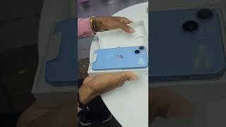 iPhone 14  Blue Unboxing   @ghublanka #smartphone #retro #unboxing