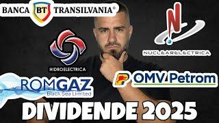 Estimare Dividende în 2025!  Top 5 Companii 