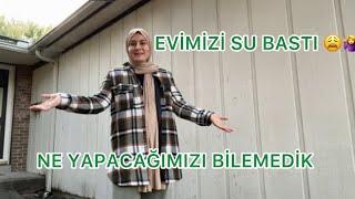 EVİMİZİ SU BASTI  KAZAN PATLADI ŞOK OLDUK   ACİL TAMİRCİ ÇAĞIRDIK | GÜNLÜK VLOG