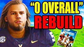 I Rebuilt a 0 OVERALL TEAM in College Football 25.