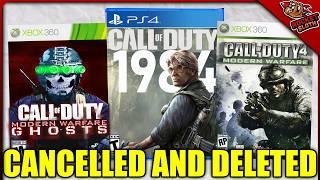 3 hours of Call of Duty's deleted and cut content from every game...