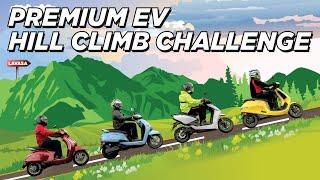 Electric Scooter Hill Climb Test - Ola S1 Pro vs Ather 450X vs TVS iQube vs Bajaj Chetak| Episode 1