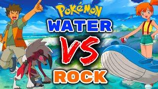 We Only Catch WATER or ROCK Pokemon... Then We FIGHT!