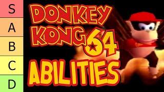 Donkey Kong 64 Ability Tier List