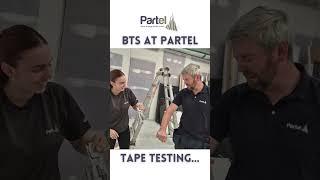 DIY Waxing! Who needs a salon when you've got our tape?! #construction   #partel #tape