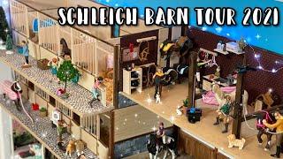 BARN TOUR: SCHLEICH AND BREYER COLLECTA MODEL HORSES: JANUARY 2021