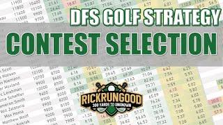 Choosing The Right Contest | Daily Fantasy Sports GOLF STRATEGY