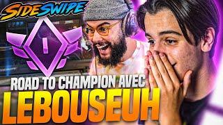 ROAD TO CHAMPION en 2V2 avec LEBOUSEUH sur ROCKET LEAGUE SIDESWIPE !