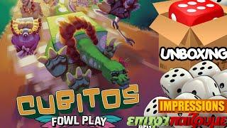 Cubitos Fowl Play - Unboxing & Impressions by Epitrapaizoume.gr