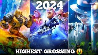 Top 10 Highest Grossing Animated Movies of 2024 | FlickBro