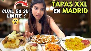 Comimos TAPAS GIGANTES en varios lugares de MADRID 