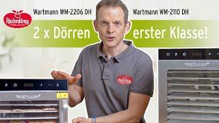 Die neuen Dörrgeräte WM 2206 & WM 2110 von Wartmann im Test - das hat uns echt überrascht!