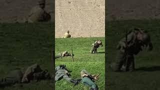 WW D Day Soldier Shot by Germans and One Injured at Reenactment Conneaut Ohio