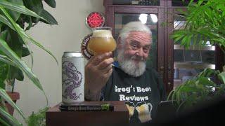 Beer Review # 4569 Tree House Brewing Company 2023 Very HHHazyyy Double IPA