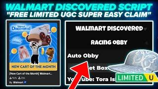 [FREE UGC]Walmart Discovered Script Pastebin AutoWin Cart's Race Easy Win UGC (EASY UGC)