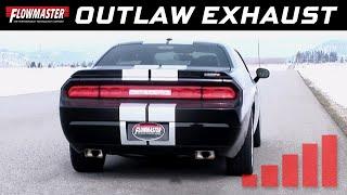 2008-14 Dodge Challenger SRT8 - Outlaw Cat-back Exhaust System 817563