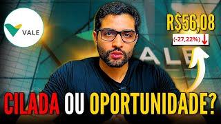 VALE ABAIXO DOS R$ 60,00 VAI DEIXAR MUITA GENTE RICA? HORA DE COMPRAR VALE3 COM FORÇA?