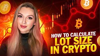 How to Calculate Lot Size in Crypto: Bitcoin Position Size Calculator Explained - MT5 and MT4 