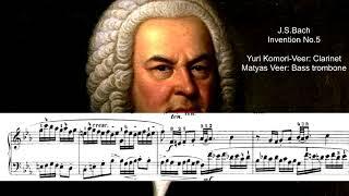 J.S. Bach: Invention No.5