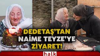 93 yaşında pazarcılık yapıyordu... Üsküdar Belediye Başkanı Sinem Dedetaş Naime Teyze'yi unutmadı!