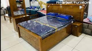 Letest King Size Bed Designs || Double Bed Designs|| Modern Bed Design || @Amarjeetfurniture