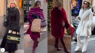 December Inspirational Style From Fashion Capital ️ Milan Street Style  Winter All Fashion Looks