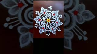 Traditional kolam design  latest rangoli  New Kolam #shorts #trending #muggulu #kolamdesigns