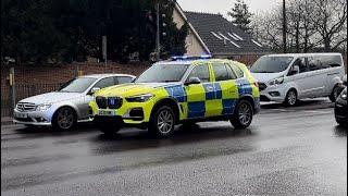 BMW X5 ARV responding - Norfolk Constabulary