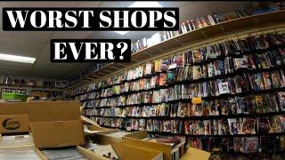 KICKED OUT OF TWO COMIC BOOK SHOPS IN ONE HOUR /  5 STORE VLOG