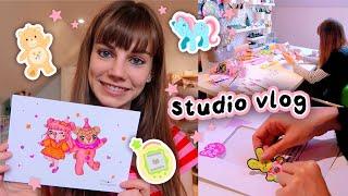 Studio Vlog   Launching NEW Craft Kits, NEW mystery boxes + Drawing for a Charity Auction!