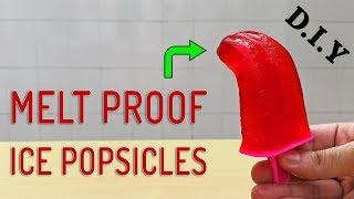 How to Make ice Popsicles that DO NOT MELT! What the Hack 35