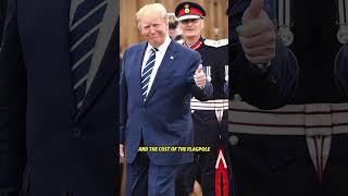 Didn’t anyone notice that the worker dozed off in front of Trump.#shorts #celebrity #trump