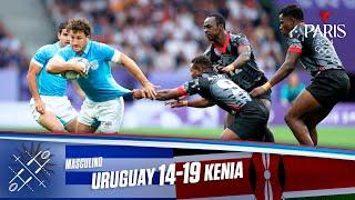 Highlights Rugby: Uruguay vs Kenia 14-19 | Juegos Olímpicos París 2024 | Telemundo Deportes