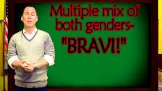 TRANSIT TV TEACHER: Lesson #145: "Theater: Bravo! Brava! Bravi! Brave!" - Justin Vyor, Los Angeles