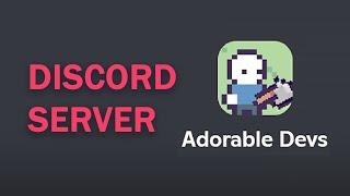 Game Dev Discord Server | Adorable Devs