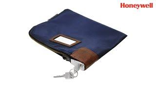 Honeywell 6505 Key Locking Security Cash & Document Zipper Bag