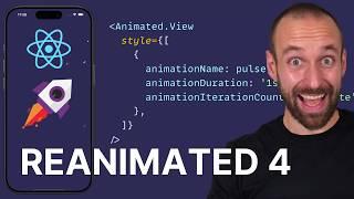 React Native Animations just got WAY EASIER (Reanimated v4)