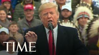 President Trump Calls Out Sen. John Tester Over Failed Cabinet Nominee At Montana Rally | TIME