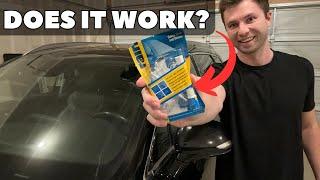 How To Fix a Crack In Your Windshield | Rain-X 600001 Windshield Repair Kit