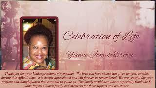 Celebration of Live Yvonne James-Brown